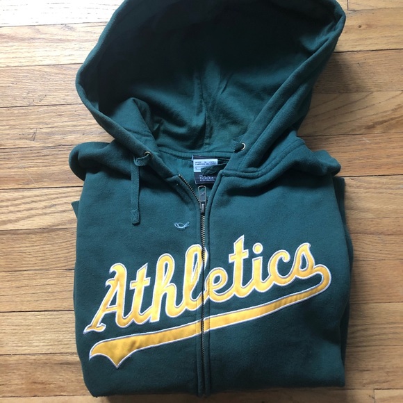 Nike Other - ⬇️85 Nike Oakland Athletics Green Hoodie S